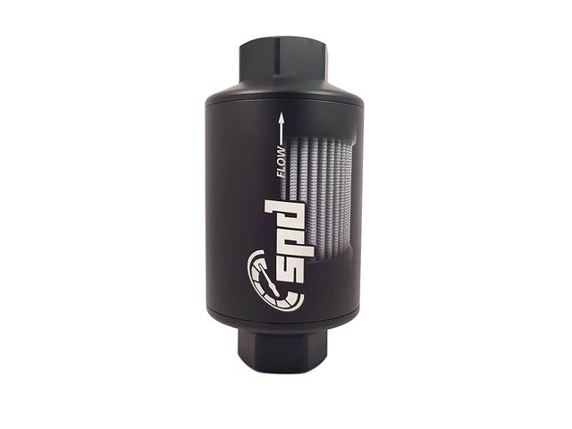 SPD Fuel filter compact 100 micron E85 black (pre-filter)