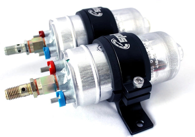 SPD double fuel pump bracket 60mm black