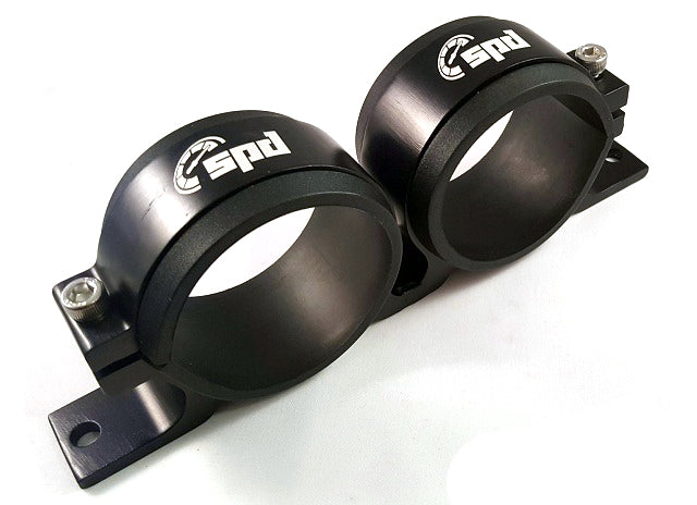 SPD double fuel pump bracket 60mm black