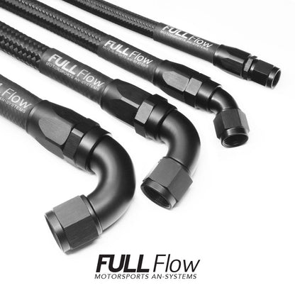 Black Nylon Braided Fuel Hose AN-10