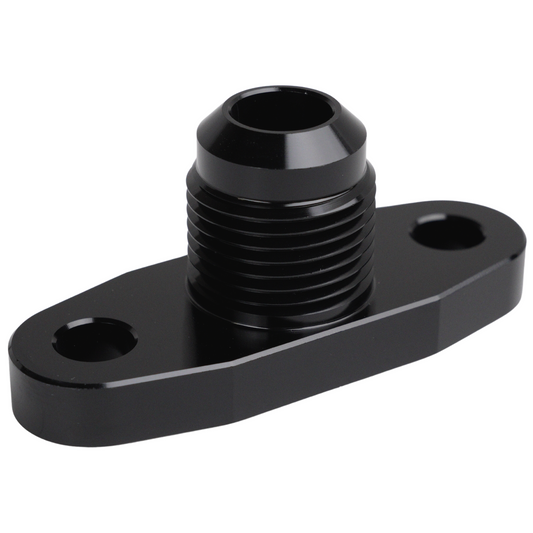 AN10 oil return flange Aluminum CC51