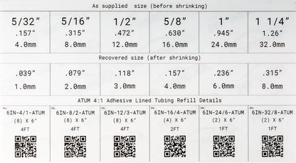 ATUM 4/1 TUBING KIT 32 PCS