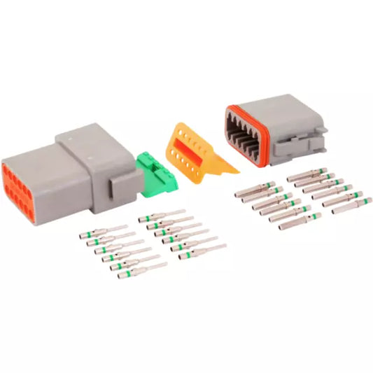 Connectors KIT 12-pin DT series Male + Female