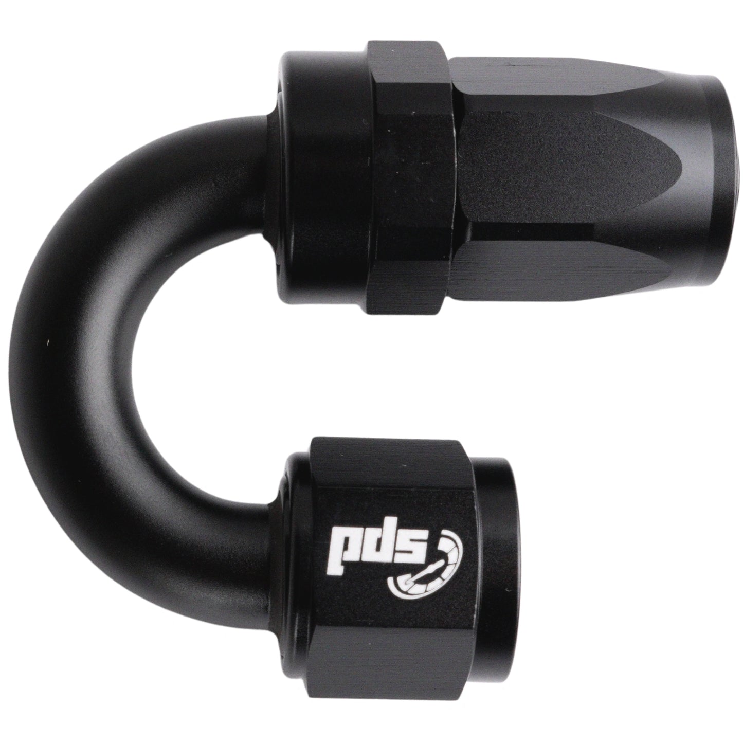AN6 hose end -180 °